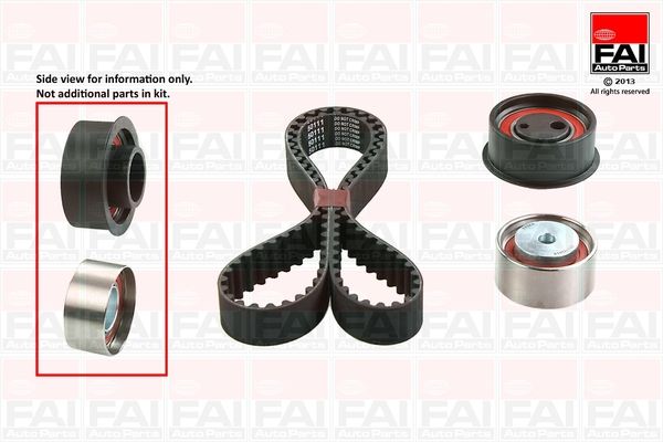 FAI AUTOPARTS Комплект ремня ГРМ TBK370